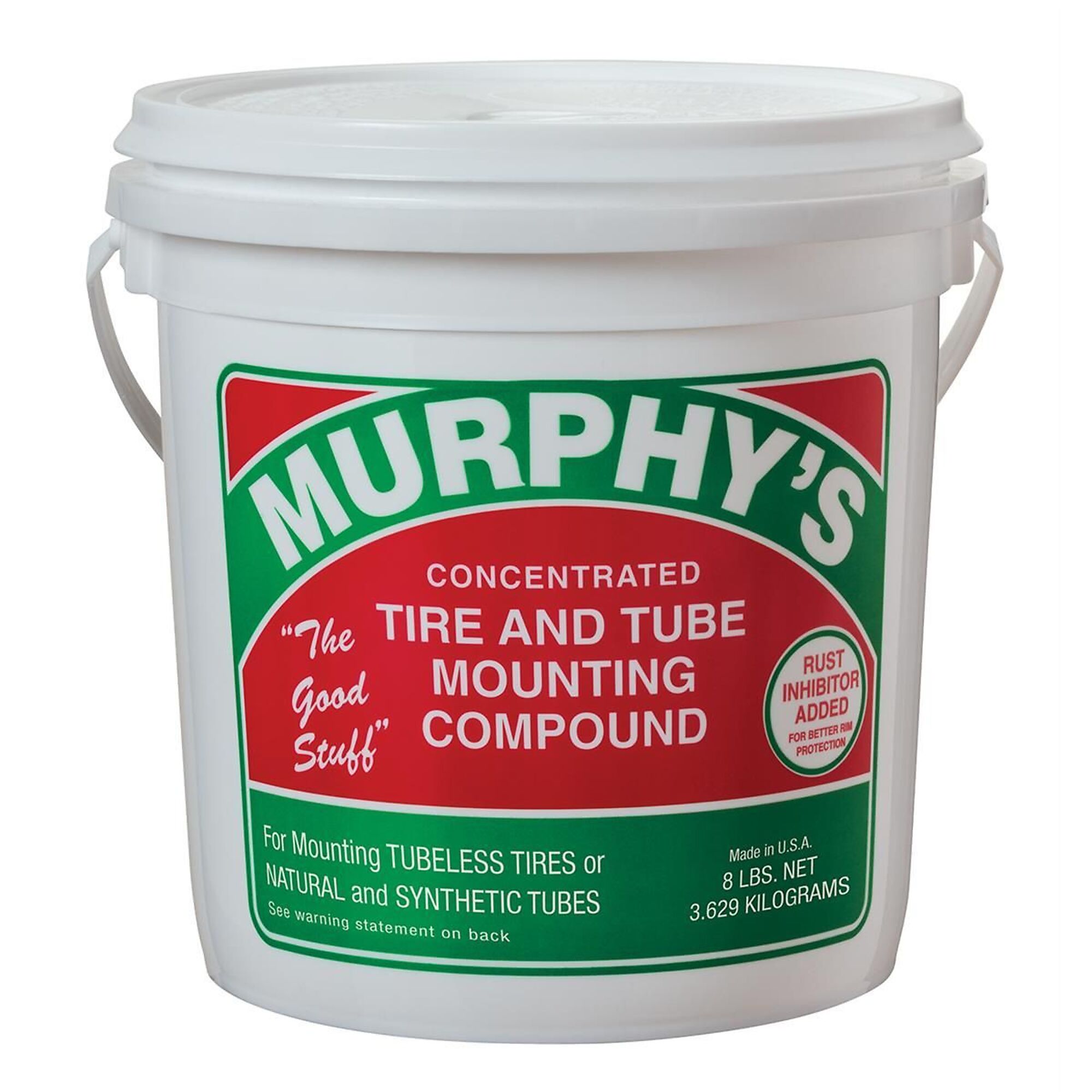 JTM Products Inc Murphy's Original Concentrated Tire and Tube Mounting Compound — 8 Lb. Pail, Biodegradable, Non-Toxic, Model# JTMF10003